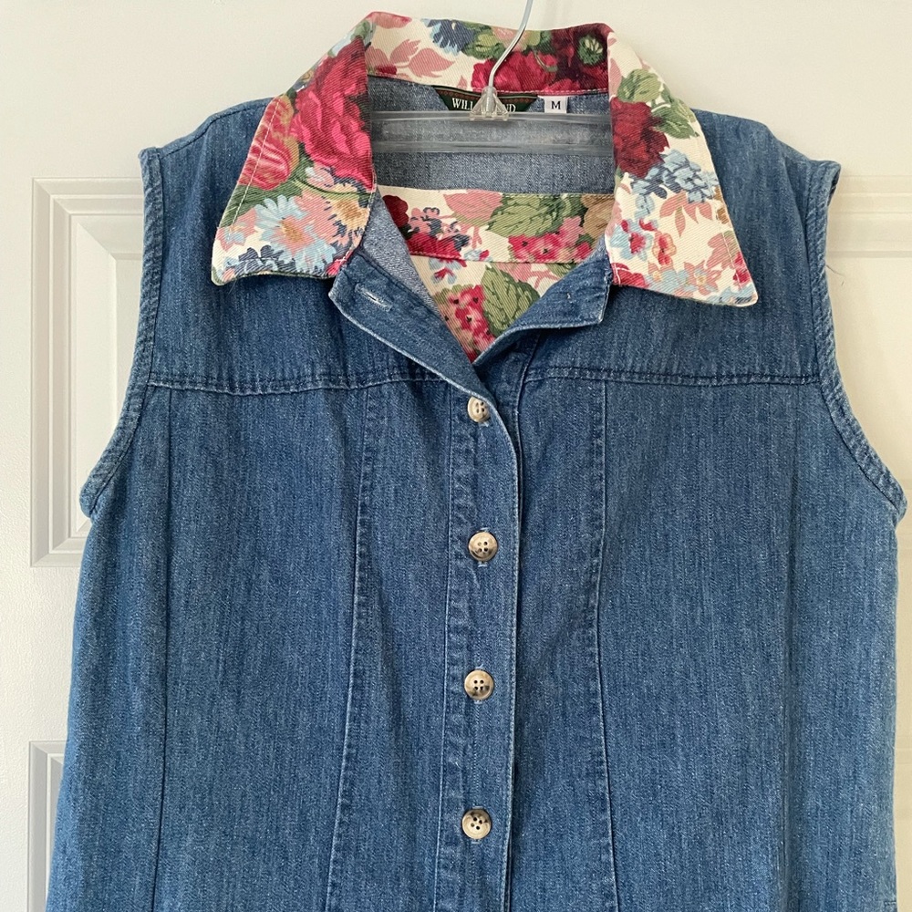 Denim Skirt & Top